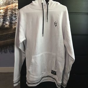 Sketchy Tank pullover hoodie